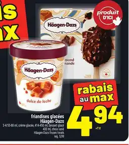 Metro FRIANDISES GLACÉES HÄAGEN-DAZS | HÄAGEN-DAZS FROZEN TREATS offer
