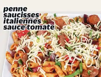 Metro PENNE SAUCISSES ITALIENNES SAUCE TOMATE offer