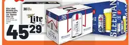 Metro BIÈRE LABATT MICHELOB ULTRA, MOLSON MILLER LITE, SLEEMAN CLEAR 2.0 | BEER offer