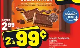 Metro BISCUITS CÉLÉBRATION LECLERC | LECLERC CÉLÉBRATION COOKIES offer