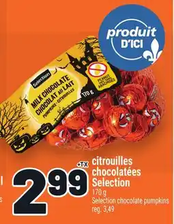 Metro CITROUILLES CHOCOLATÉES SELECTION | SELECTION CHOCOLATE PUMPKINS offer