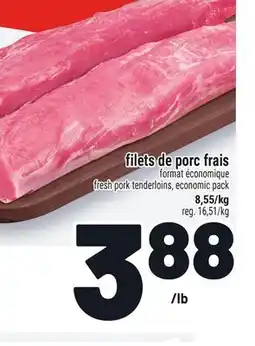Metro FILETS DE PORC FRAIS | FRESH PORK TENDERLOINS offer