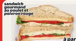 Metro SANDWICH GOURMAND AU POULET ET POIVRON ROUGE offer