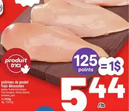 Metro POITRINES DE POULET FRAIS DÉSOSSÉES | FRESH BONELESS CHICKEN BREASTS offer