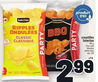 Metro CROUSTILLES SELECTION | SELECTION POTATO CHIPS offer