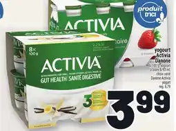 Metro YOGOURT ACTIVIA DANONE | DANONE ACTIVIA YOGURT offer