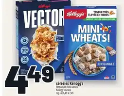 Metro CÉRÉALES KELLOGG'S | KELLOGG'S CEREAL offer