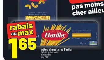 Metro PÂTES ALIMENTAIRES BARILLA | BARILLA PASTA offer