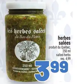 Metro HERBES SALÉES | SALTED HERBS offer
