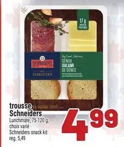 Metro TROUSSE SCHNEIDERS | SCHNEIDERS SNACK KIT offer