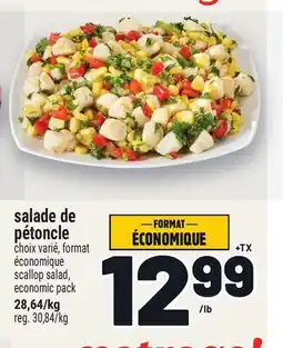 Metro SALADE DE PÉTONCLE | SCALLOP SALAD offer