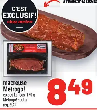Metro MACREUSE METROGO! | METROGO! SCOTER offer