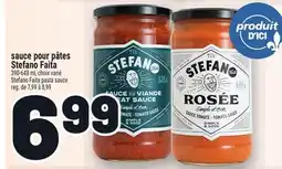 Metro SAUCE POUR PÂTES STEFANO FAITA | STEFANO FAITA PASTA SAUCE offer
