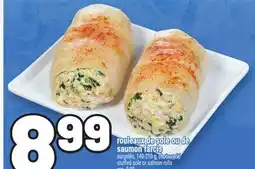 Metro ROULEAUX DE SOLE OU DE SAUMON FARCIS | STUFFED SOLE OR SALMON ROLLS offer