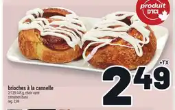 Metro BRIOCHES À LA CANNELLE | CINNAMON BUNS offer