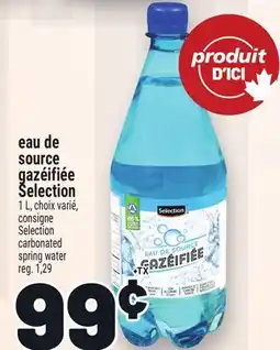 Metro EAU DE SOURCE GAZÉIFIÉE SELECTION | SELECTION CARBONATED SPRING WATER offer