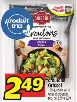 Metro CROÛTONS GRISSOL | GRISSOL CROUTONS offer