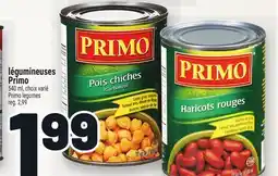 Metro LÉGUMINEUSES PRIMO | PRIMO LEGUMES offer
