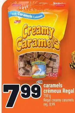 Metro CARAMELS CRÉMEUX REGAL | REGAL CREAMY CARAMELS offer