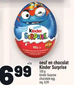 Metro OEUF EN CHOCOLAT KINDER SURPRISE | KINDER SURPRISE CHOCOLATE EGG offer