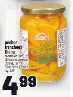 Metro PÊCHES TRANCHÉES DIANA | DIANA SLICED PEACHES offer