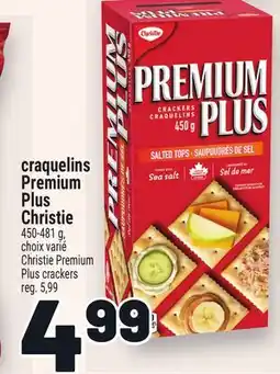 Metro CRAQUELINS PREMIUM PLUS CHRISTIE | CHRISTIE PREMIUM PLUS CRACKERS offer