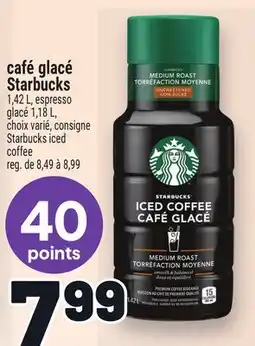 Metro CAFÉ GLACÉ STARBUCKS | STARBUCKS ICED COFFEE offer