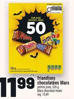 Metro FRIANDISES CHOCOLATÉES MARS | MARS CHOCOLATE TREATS offer