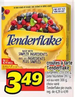 Metro CROÛTES À TARTE TENDERFLAKE | TENDERFLAKE PIE CRUSTS offer