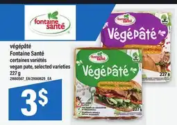 Maxi VÉGÉPÂTÉ FONTAINE SANTÉ, 227 g offer