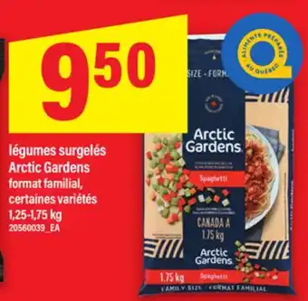 Maxi LÉGUMES SURGELÉS ARCTIC GARDENS, 1,25-1,75 KG offer