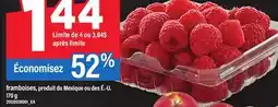 Maxi FRAMBOISES, 170 g offer