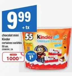 Maxi CHOCOLAT MINI KINDER, 55 UN offer
