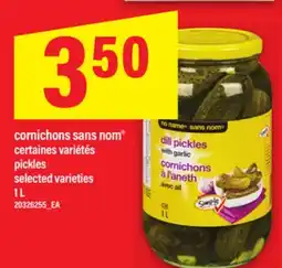 Maxi CORNICHONS SANS NOM | PICKLES, 1 L offer