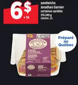 Maxi SANDWICHS JONATHAN GARNIER, 170-249 g offer