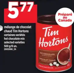 Maxi MÉLANGE DE CHOCOLAT CHAUD TIM HORTONS | HOT CHOCOLATE MIX, 500 g/8 un offer