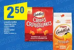 Maxi CRAQUELINS GOLDFISH PEPPERIDGE FARMS | CRACKERS, 167-227 g offer