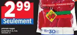 Maxi POIVRONS ROUGES, 4 UN offer