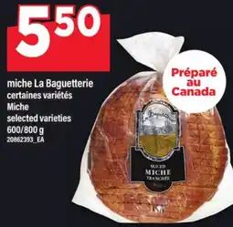 Maxi MICHE LA BAGUETTERIE | MICHE, 600/800 G offer