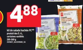 Maxi KIT DE SALADE HACHÉE PC, 285-369 G offer
