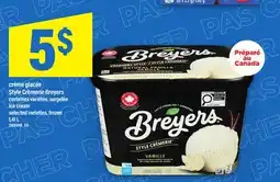 Maxi CRÈME GLACÉE STYLE CRÈMERIE BREYERS | ICE CREAM, 1,41 L offer