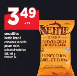 Maxi CROUSTILLES KETTLE BRAND | POTATO CHIPS, 156/198 G offer