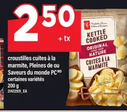 Maxi CROUSTILLES CUITES À LA MARMITE, PLEINES DE OU SAVEURS DU MONDE PC, 200 G offer