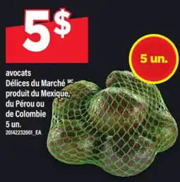 Maxi AVOCATS DÉLICES DU MARCHÉ, 5 UN offer