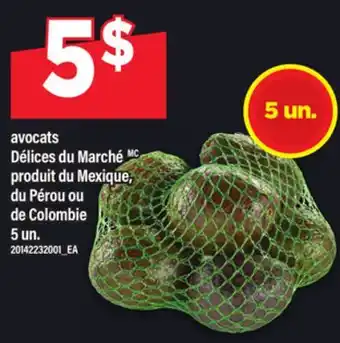 Maxi AVOCATS DÉLICES DU MARCHÉ, 5 UN offer