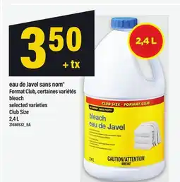 Maxi EAU DE JAVEL SANS NOM FORMAT CLUB, 2,4 L offer