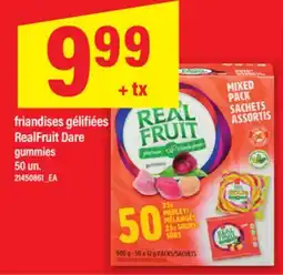 Maxi FRIANDISES GÉLIFIÉES REALFRUIT DARE | GUMMIES, 50 un offer