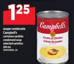 Maxi SOUPE CONDENSÉE CAMPBELL'S | CONDENSED SOUP, 284 ML offer