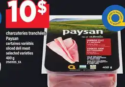 Maxi CHARCUTERIES TRANCHÉES PAYSAN | SLICED DELI MEAT, 400 G offer