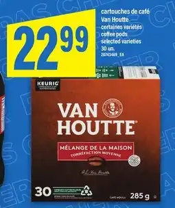 Maxi CARTOUCHES DE CAFÉ VAN HOUTTE | COFFEE PODS, 30 un offer